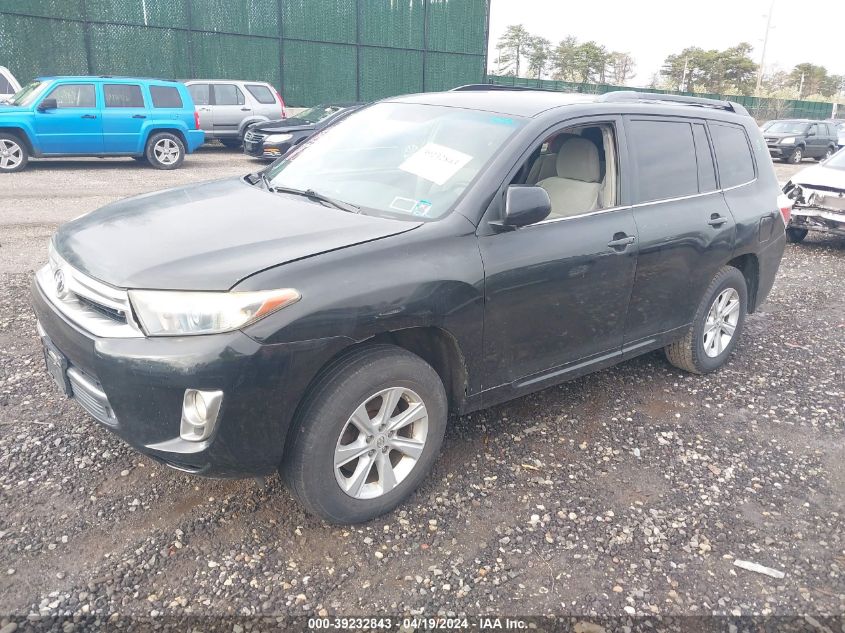2012 Toyota Highlander Hybrid Base V6 VIN: JTEBC3EH1C2010086 Lot: 39232843