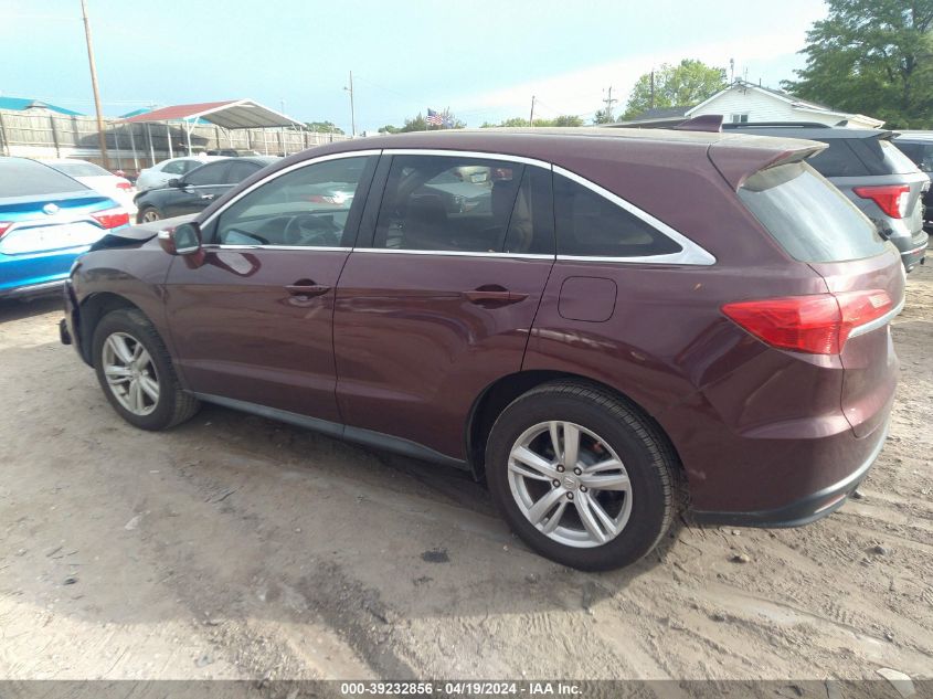 2013 Acura Rdx VIN: 5J8TB3H30DL011786 Lot: 39232856