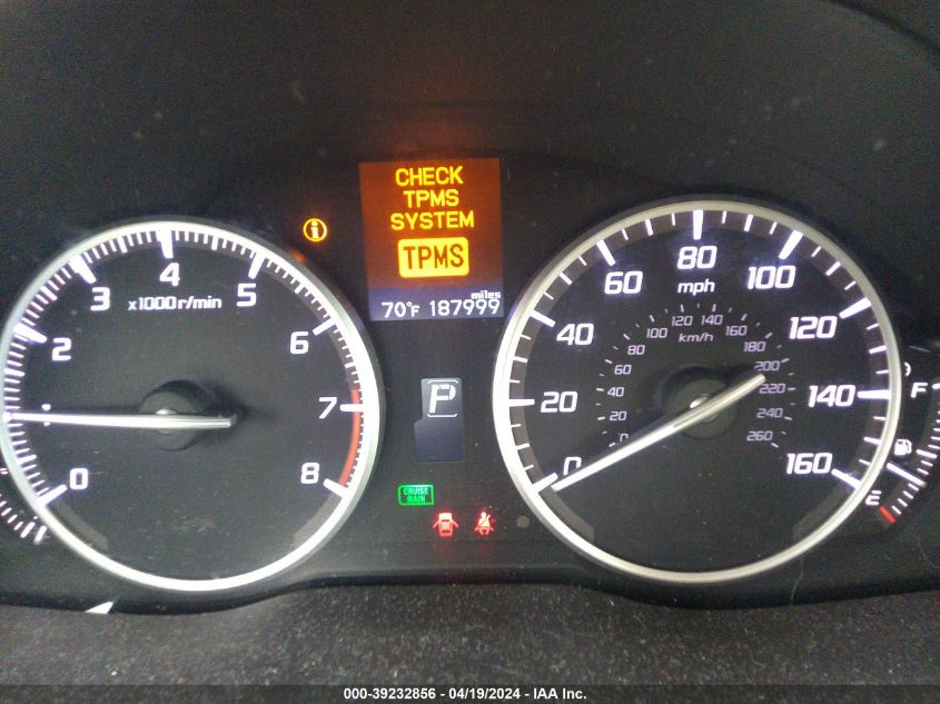 2013 Acura Rdx VIN: 5J8TB3H30DL011786 Lot: 39232856