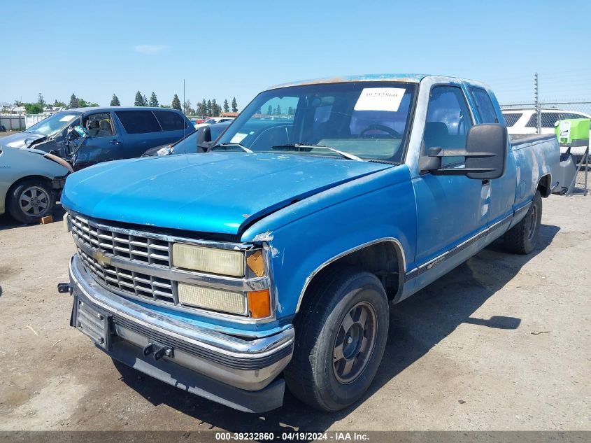 1992 Chevrolet Gmt-400 C1500 VIN: 2GCEC19Z2N1228274 Lot: 39232860
