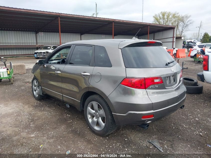 2007 Acura Rdx VIN: 5J8TB18247A006845 Lot: 39232864