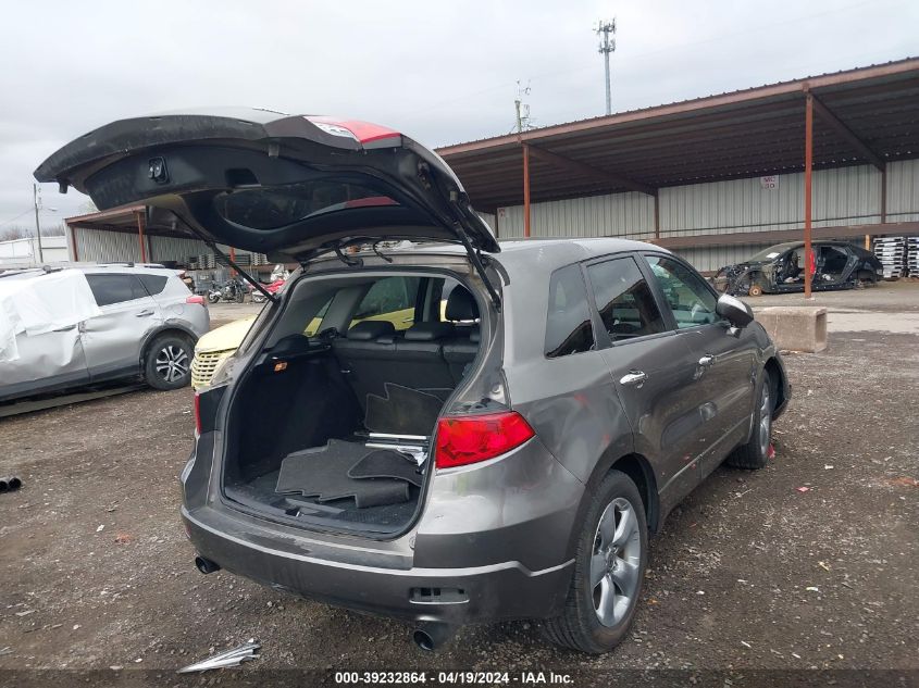 2007 Acura Rdx VIN: 5J8TB18247A006845 Lot: 39232864