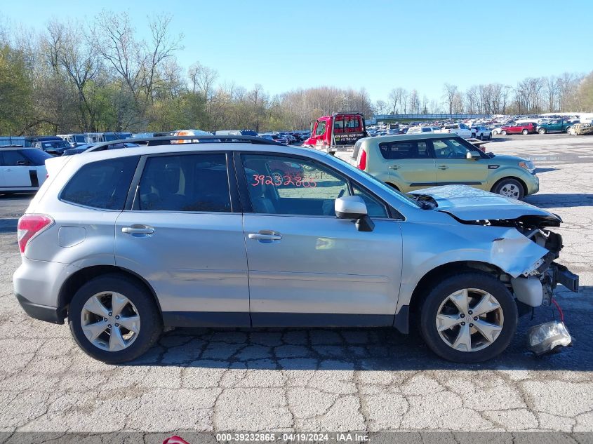 2015 Subaru Forester 2.5I Limited VIN: JF2SJAHC3FH435018 Lot: 39232865