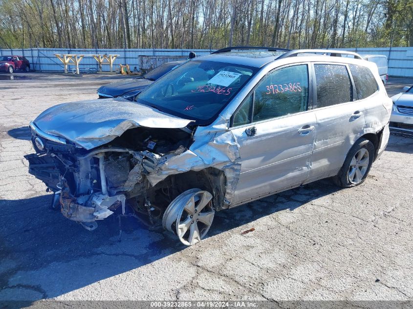 2015 Subaru Forester 2.5I Limited VIN: JF2SJAHC3FH435018 Lot: 39232865