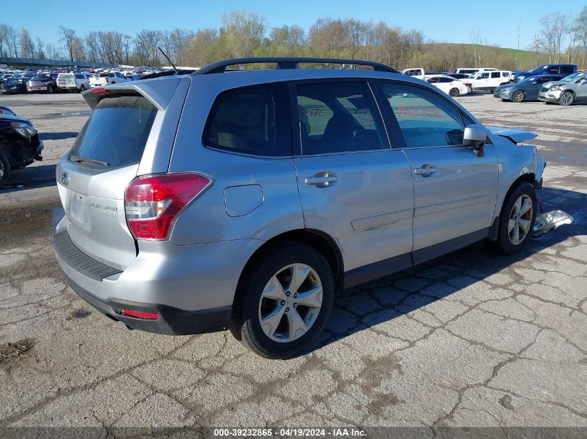2015 Subaru Forester 2.5I Limited VIN: JF2SJAHC3FH435018 Lot: 39232865