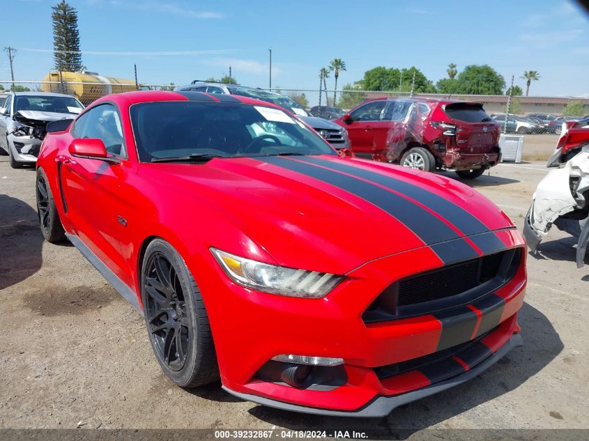 2015 Ford Mustang Gt VIN: 1FA6P8CFXF5418720 Lot: 39232867