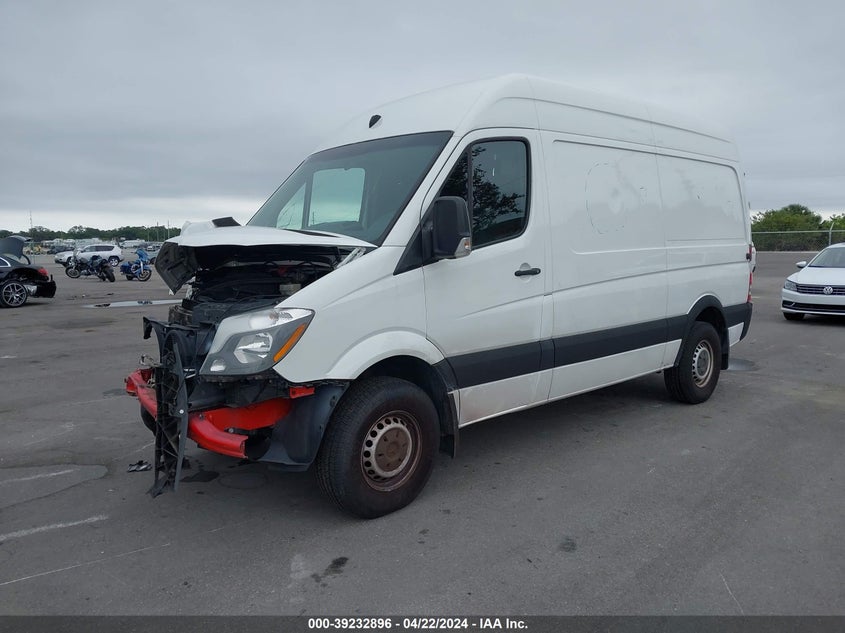 2016 Mercedes-Benz Sprinter 2500 Normal Roof VIN: WD3PE7DD4GP198521 Lot: 39232896