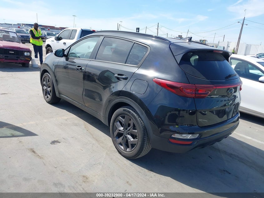 VIN KNDP63AC9N7959659 2022 KIA SPORTAGE NIGHTFALL EDITION