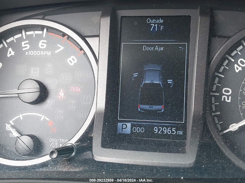 2016 Toyota Tacoma Trd Sport VIN: 3TMAZ5CN5GM011954 Lot: 39232959