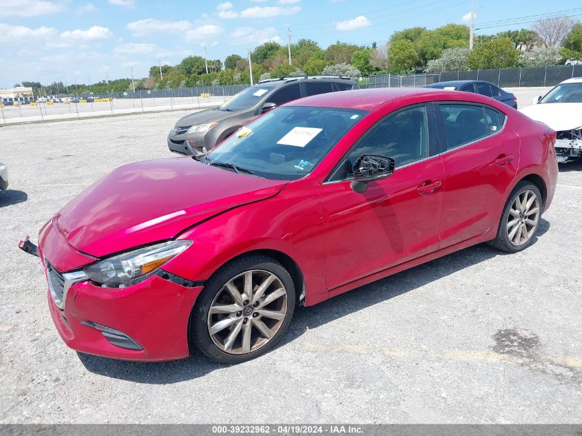 2017 Mazda Mazda3 Touring VIN: 3MZBN1V73HM121438 Lot: 39232962