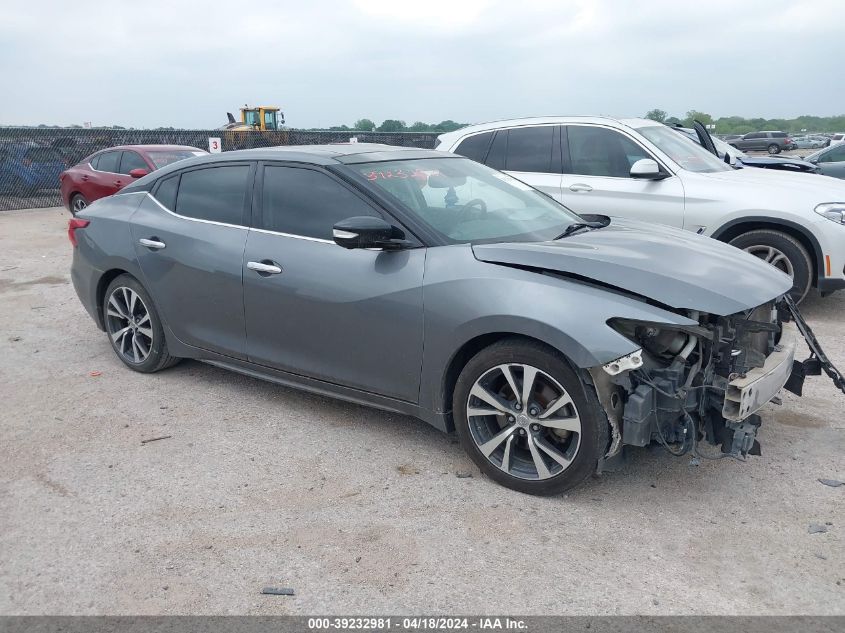 2017 Nissan Maxima 3.5 Platinum VIN: 1N4AA6AP9HC413745 Lot: 39232981