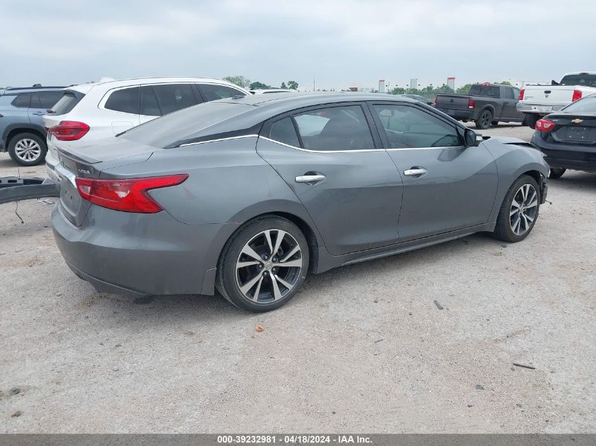 2017 Nissan Maxima 3.5 Platinum VIN: 1N4AA6AP9HC413745 Lot: 39232981