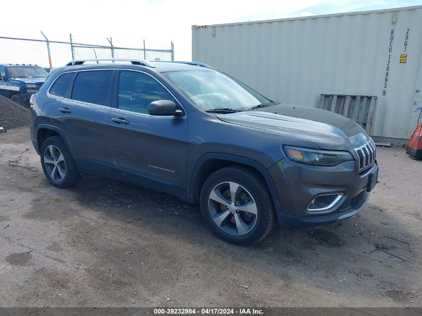 2019 Jeep Cherokee Limited 4X4 VIN: 1C4PJMDX8KD419039 Lot: 39232984