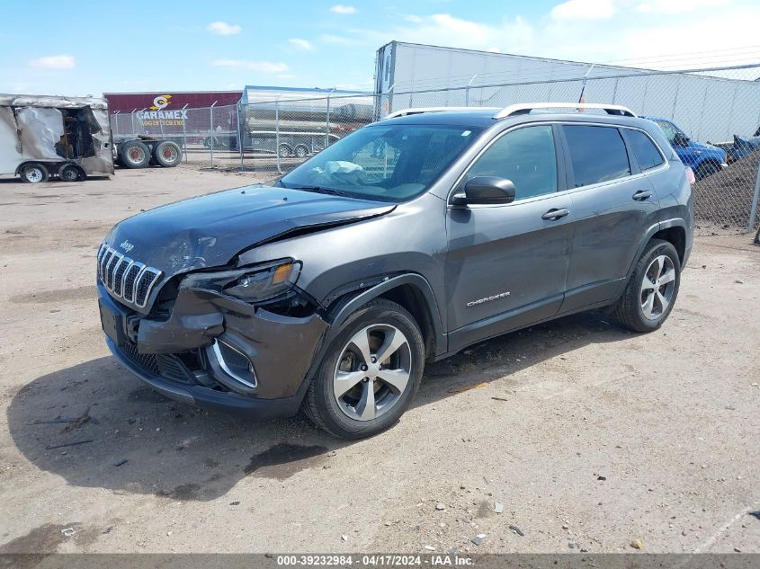 2019 Jeep Cherokee Limited 4X4 VIN: 1C4PJMDX8KD419039 Lot: 51704534