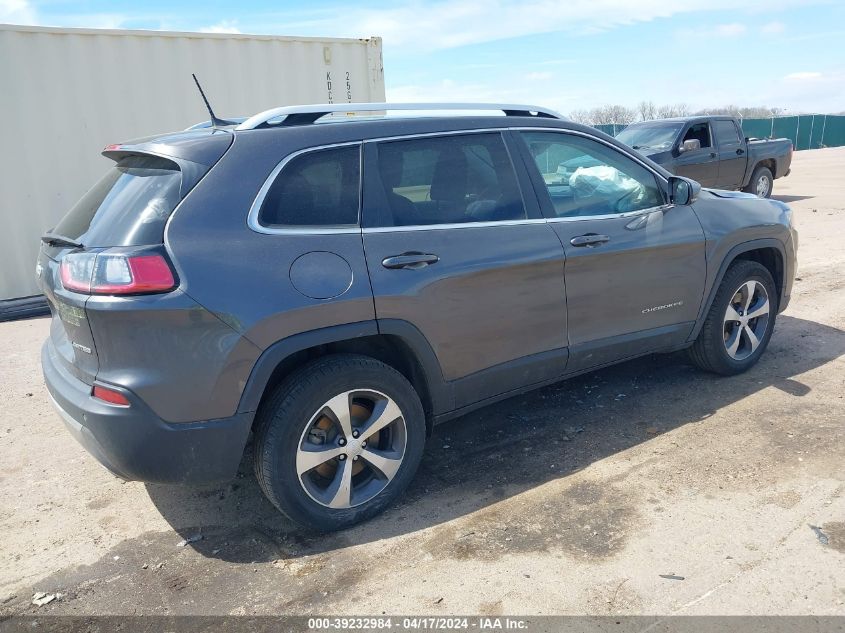 2019 Jeep Cherokee Limited 4X4 VIN: 1C4PJMDX8KD419039 Lot: 39232984