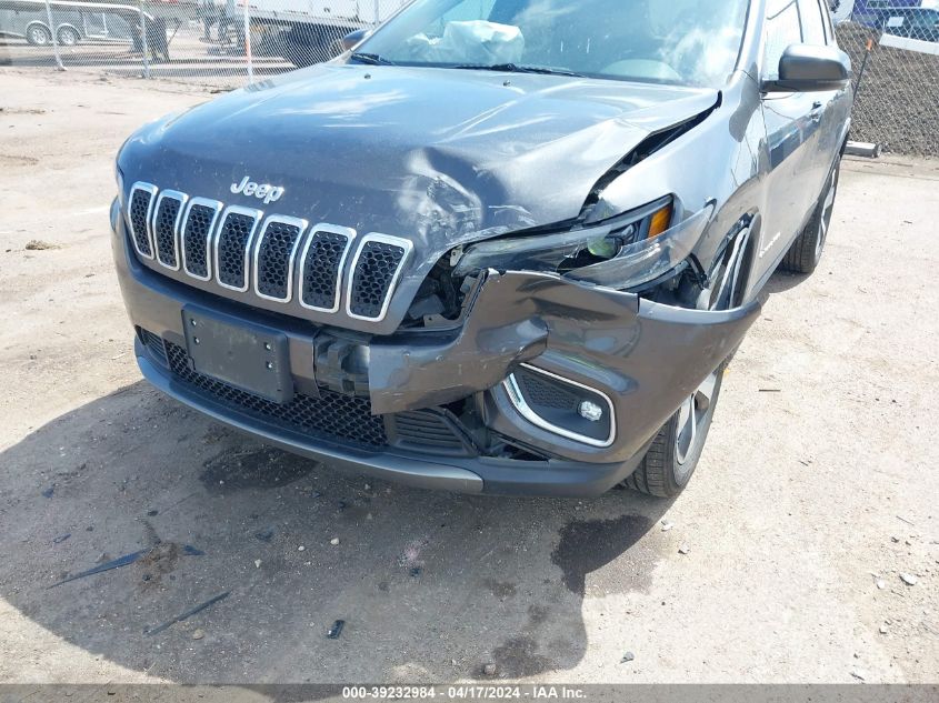 2019 Jeep Cherokee Limited 4X4 VIN: 1C4PJMDX8KD419039 Lot: 51704534