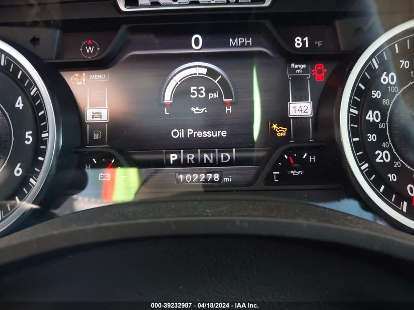 2022 Ram 1500 Laramie 4X4 5'7 Box VIN: 1C6SRFJTXNN131805 Lot: 39232987