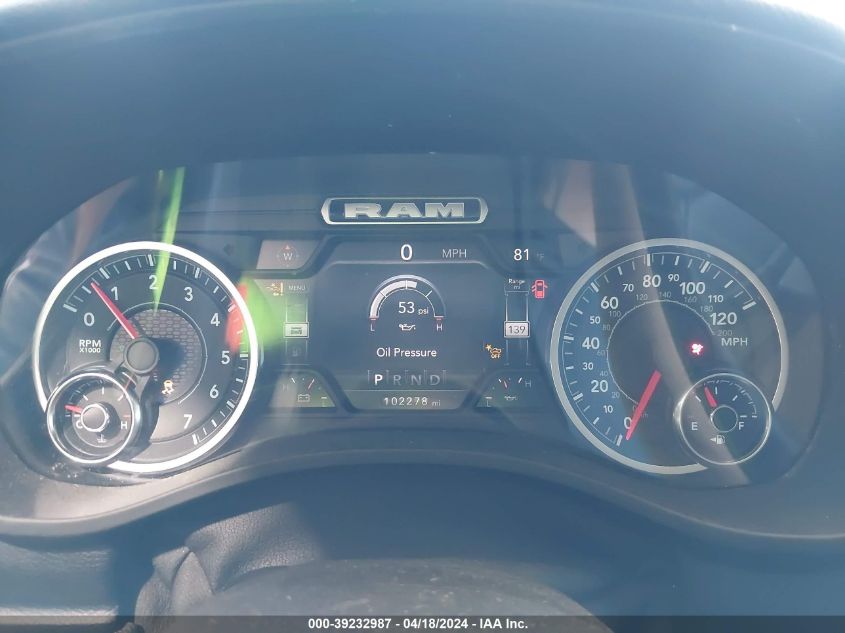 2022 Ram 1500 Laramie 4X4 5'7 Box VIN: 1C6SRFJTXNN131805 Lot: 39232987