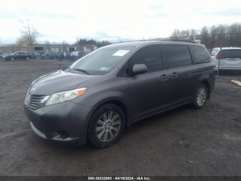 5TDJK3DC1BF016258 2011 Toyota Sienna Le