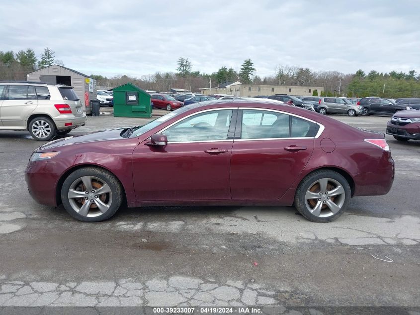 2012 Acura Tl 3.7 VIN: 19UUA9F55CA005149 Lot: 39233007