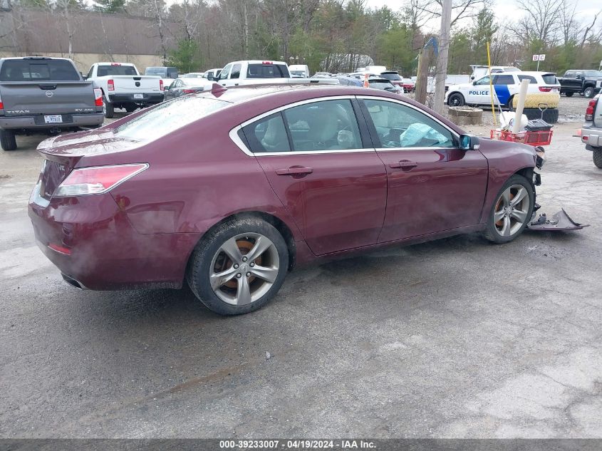 2012 Acura Tl 3.7 VIN: 19UUA9F55CA005149 Lot: 39233007