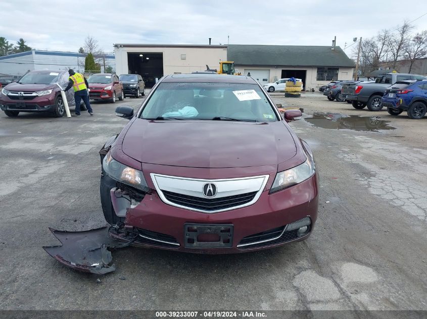 2012 Acura Tl 3.7 VIN: 19UUA9F55CA005149 Lot: 39233007