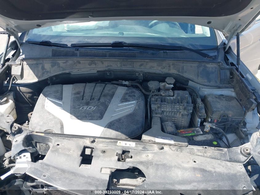 2017 Hyundai Santa Fe Se VIN: KM8SMDHF9HU213428 Lot: 39233009