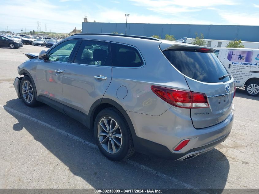 2017 Hyundai Santa Fe Se VIN: KM8SMDHF9HU213428 Lot: 39233009