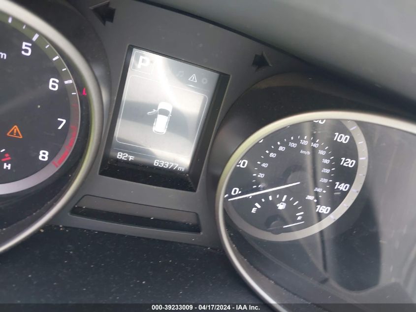 2017 Hyundai Santa Fe Se VIN: KM8SMDHF9HU213428 Lot: 39233009