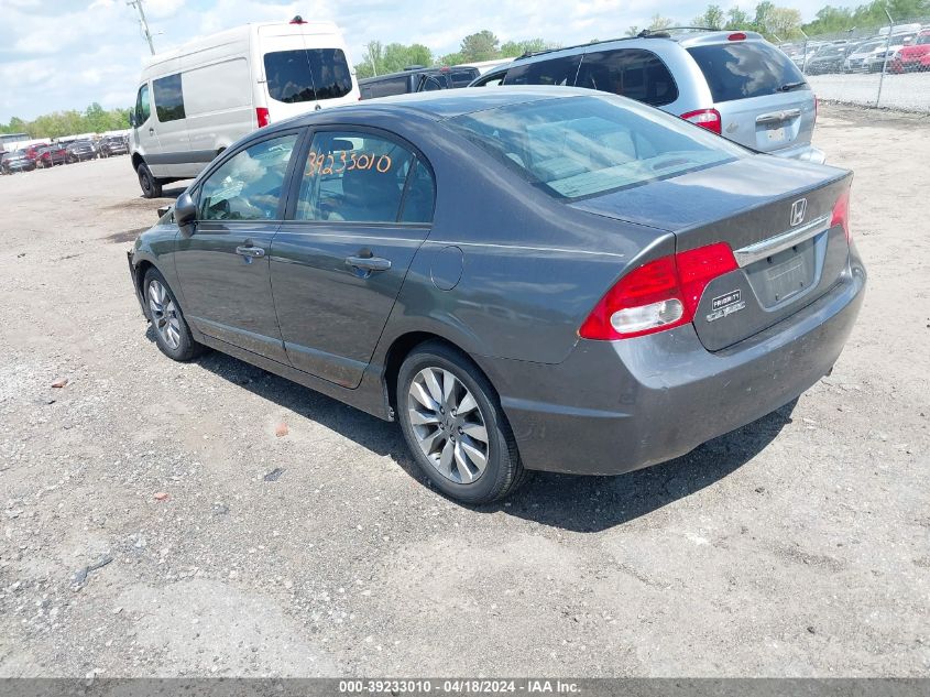 2010 Honda Civic Ex-L VIN: 2HGFA1F97AH550670 Lot: 39233010