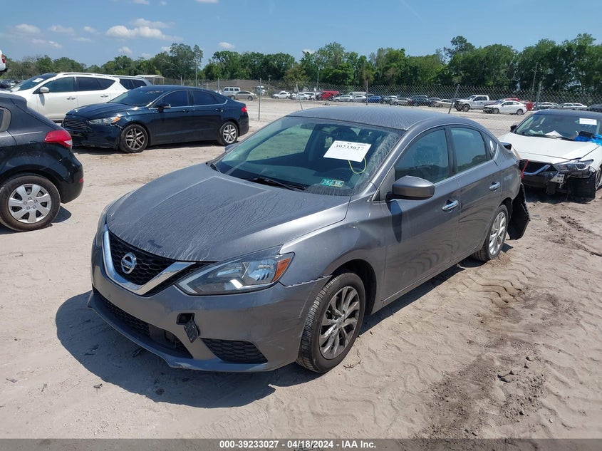 VIN 3N1AB7AP6KY430968 2019 NISSAN SENTRA SV