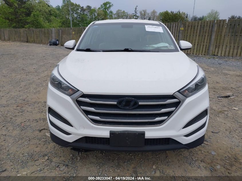 2018 Hyundai Tucson Se VIN: KM8J2CA48JU832502 Lot: 39233047