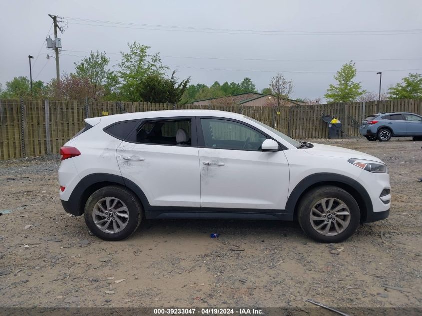 2018 Hyundai Tucson Se VIN: KM8J2CA48JU832502 Lot: 39233047