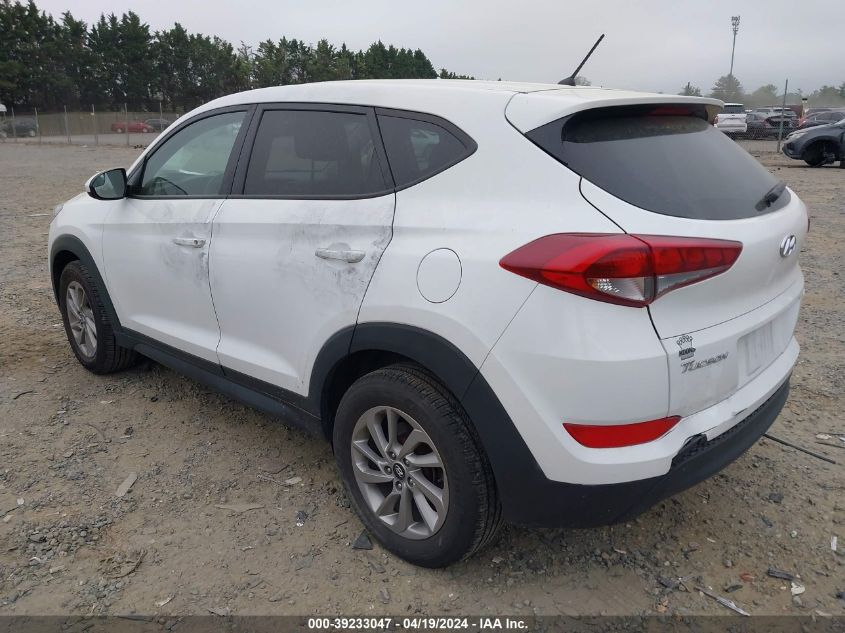2018 Hyundai Tucson Se VIN: KM8J2CA48JU832502 Lot: 39233047