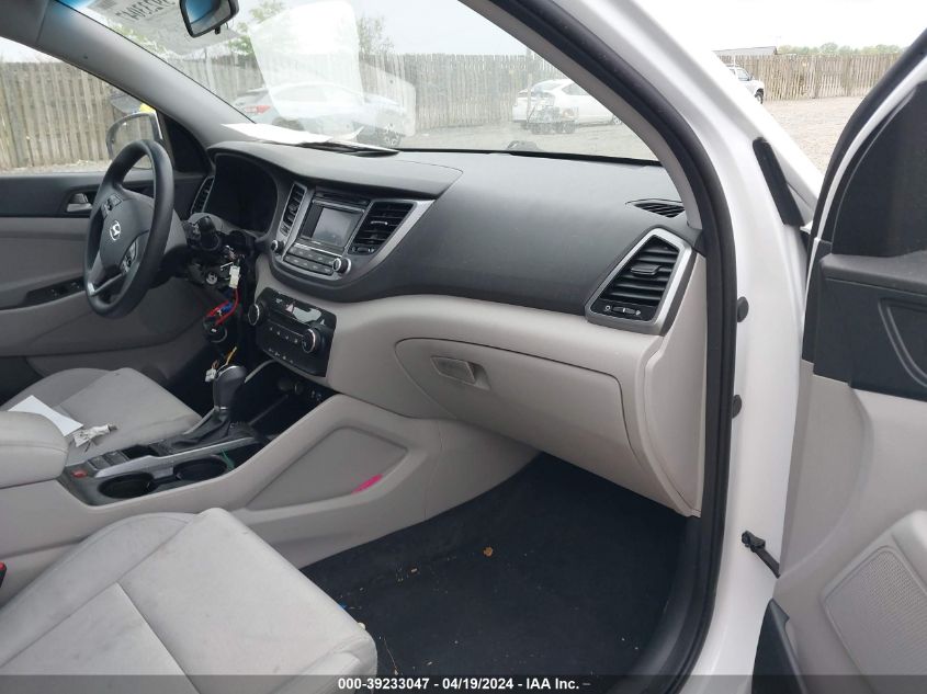 2018 Hyundai Tucson Se VIN: KM8J2CA48JU832502 Lot: 39233047