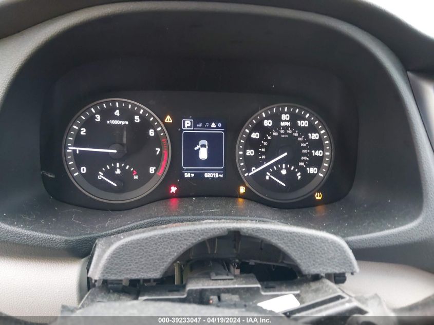 2018 Hyundai Tucson Se VIN: KM8J2CA48JU832502 Lot: 39233047