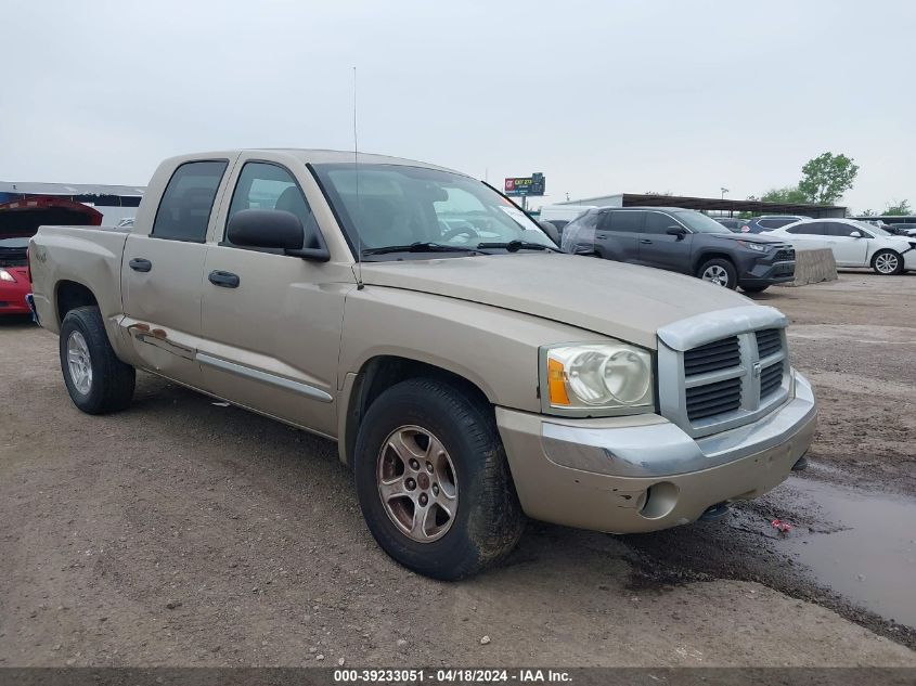 2005 Dodge Dakota Laramie VIN: 1D7HW58N75S128140 Lot: 39233051