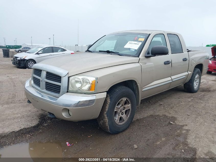 2005 Dodge Dakota Laramie VIN: 1D7HW58N75S128140 Lot: 39233051