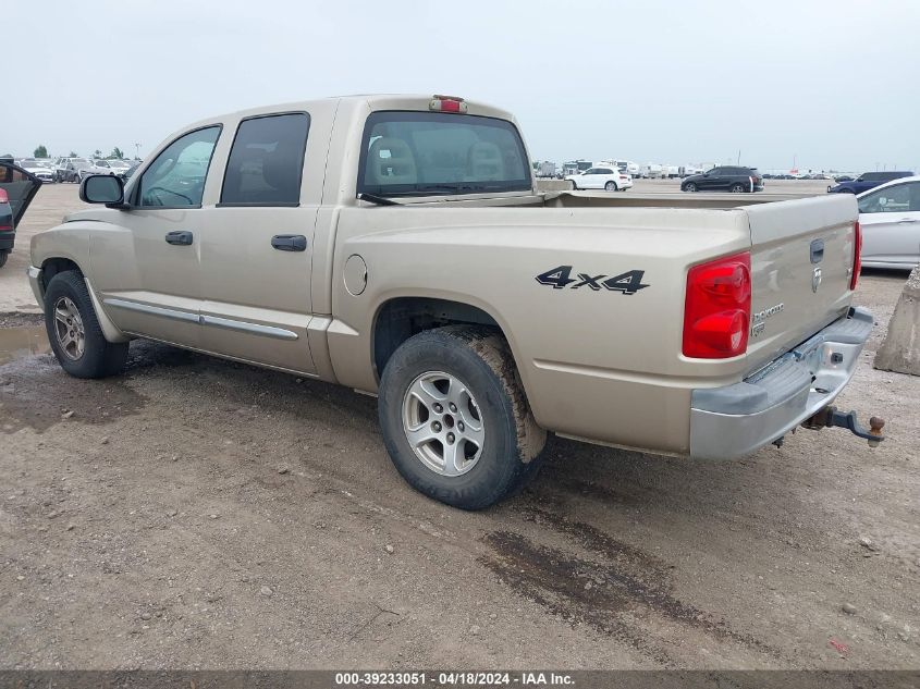 2005 Dodge Dakota Laramie VIN: 1D7HW58N75S128140 Lot: 39233051