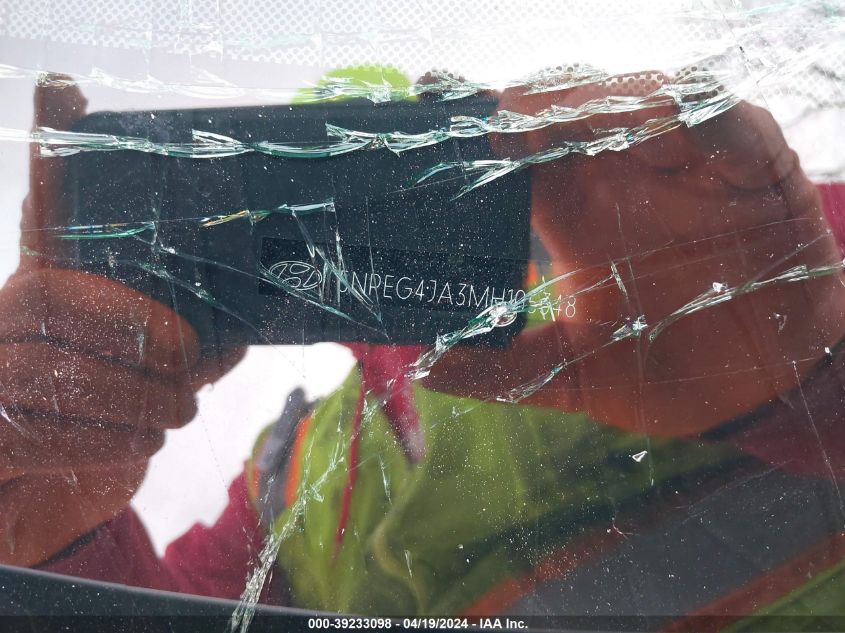 2021 Hyundai Sonata Se VIN: 5NPEG4JA3MH105348 Lot: 39233098