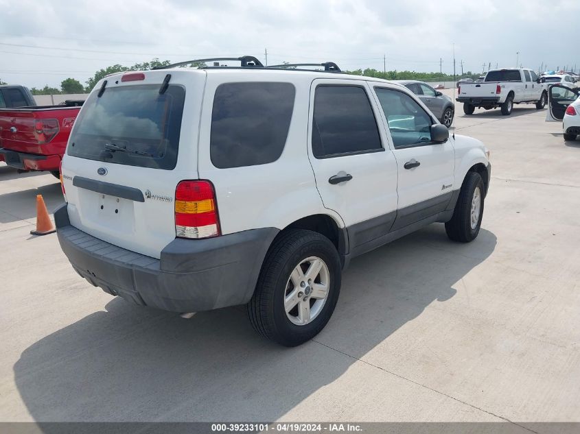 2006 Ford Escape Hybrid VIN: 1FMCU95H56KB79990 Lot: 39233101