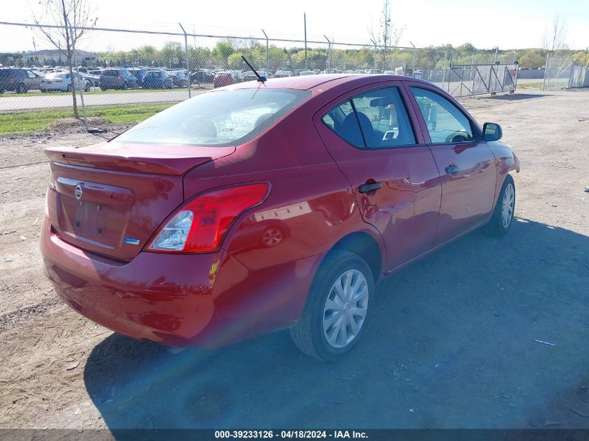 3N1CN7AP4EL863870 2014 Nissan Versa 1.6 S+