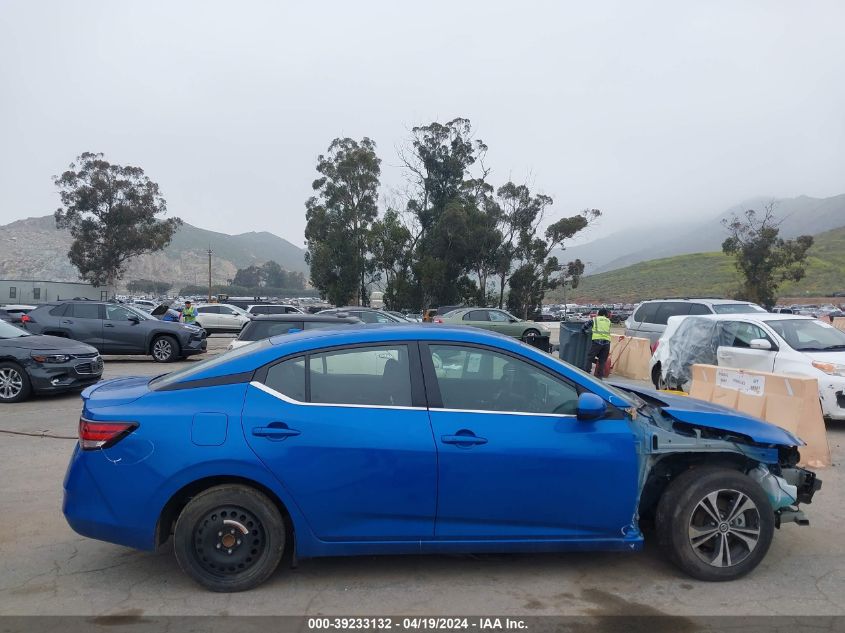 2022 Nissan Sentra Sv Xtronic Cvt VIN: 3N1AB8CV8NY321062 Lot: 39233132