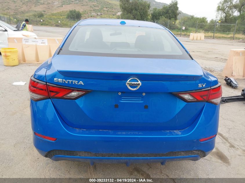 2022 Nissan Sentra Sv Xtronic Cvt VIN: 3N1AB8CV8NY321062 Lot: 39233132