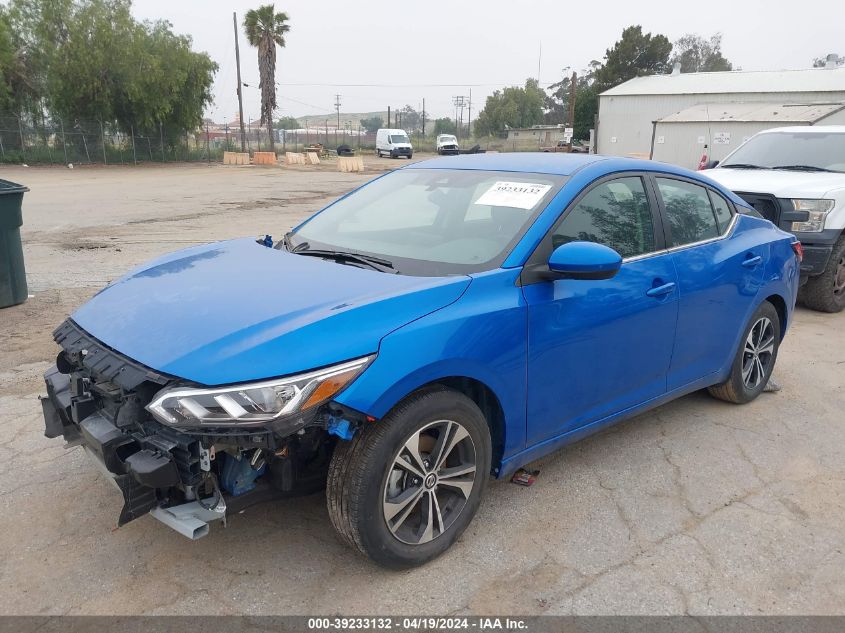 2022 Nissan Sentra Sv Xtronic Cvt VIN: 3N1AB8CV8NY321062 Lot: 39233132