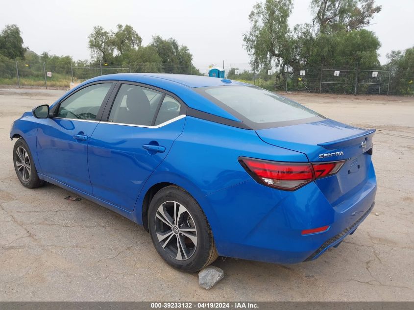 2022 Nissan Sentra Sv Xtronic Cvt VIN: 3N1AB8CV8NY321062 Lot: 39233132