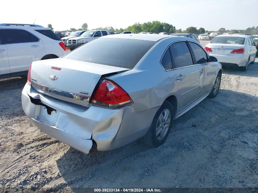 2011 Chevrolet Impala Ls VIN: 2G1WF5EK3B1175911 Lot: 39233134