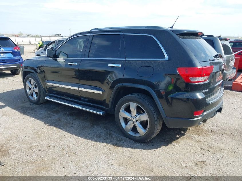 2011 Jeep Grand Cherokee Overland VIN: 1J4RR6GT7BC627743 Lot: 39233139