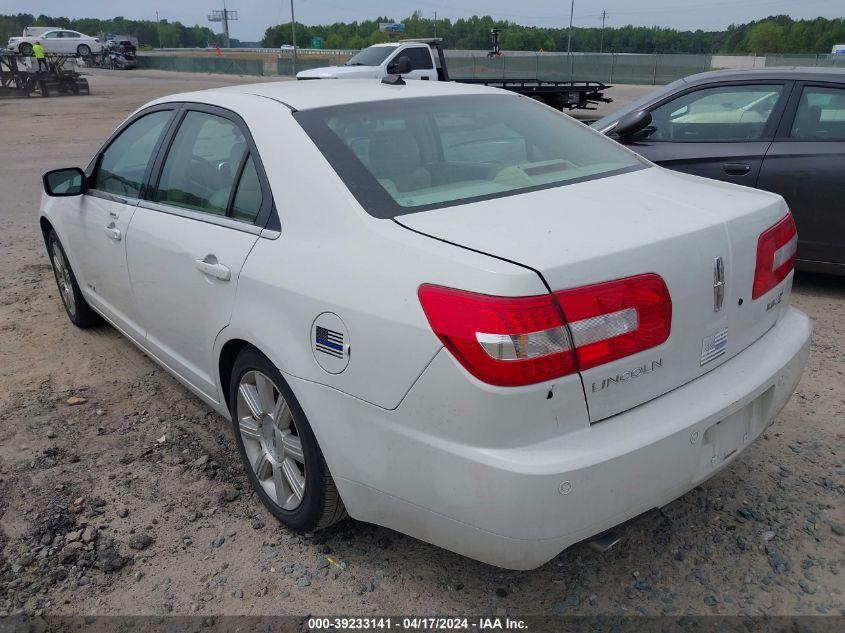 2008 Lincoln Mkz VIN: 3LNHM26T28R660441 Lot: 39233141