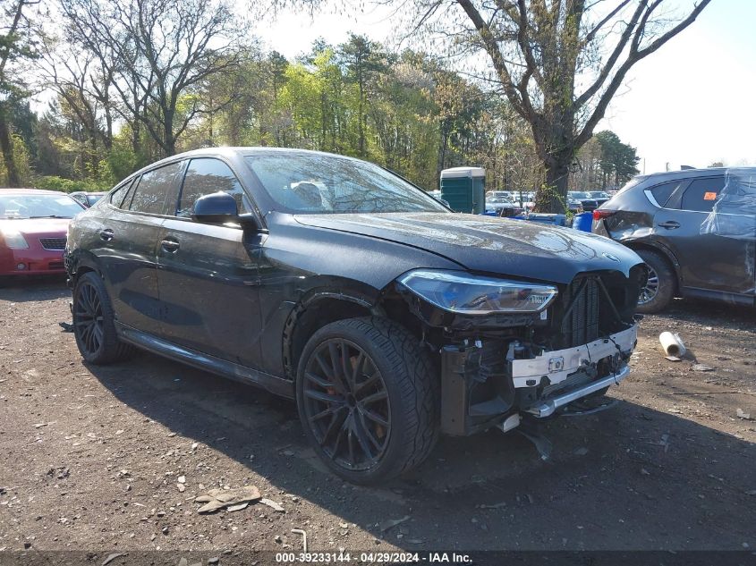 VIN 5UXCY8C09M9G16833 2021 BMW X6, M50I no.1